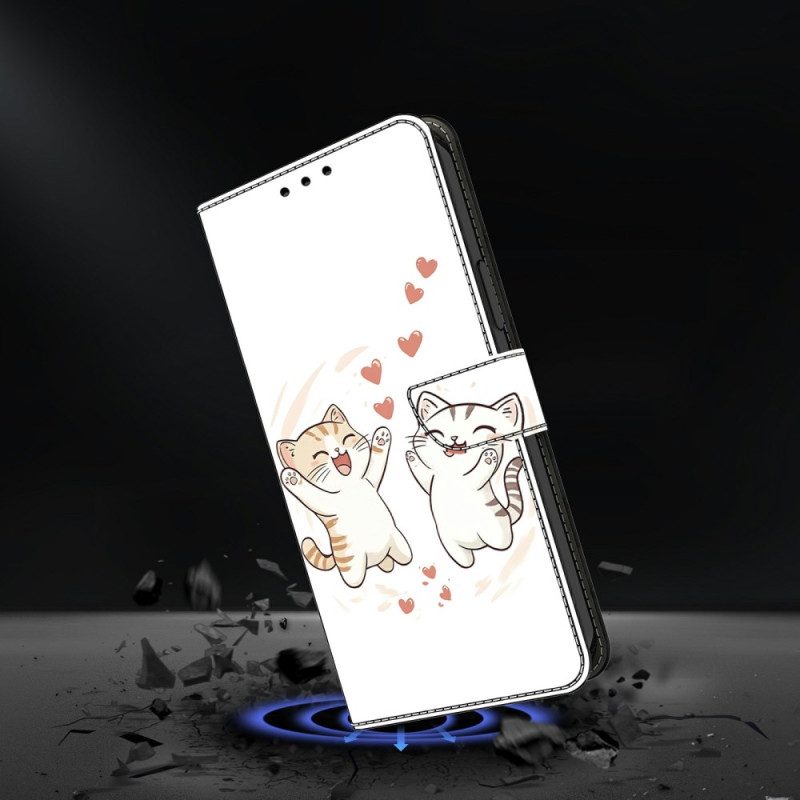 Fodral För Samsung Galaxy S26 Plus Kärlekskatter