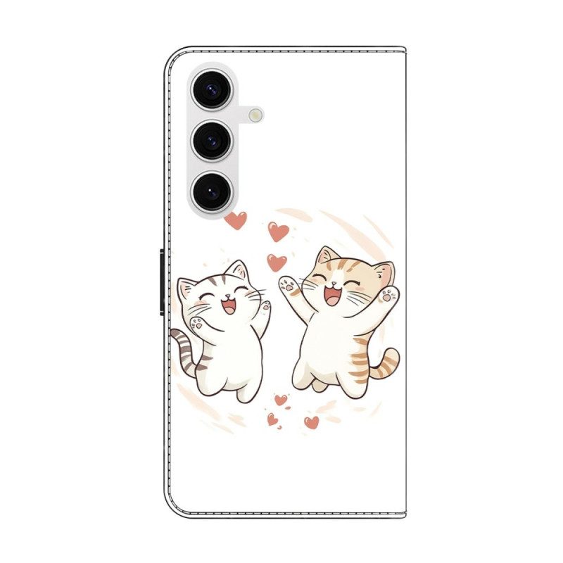 Fodral För Samsung Galaxy S26 Plus Kärlekskatter