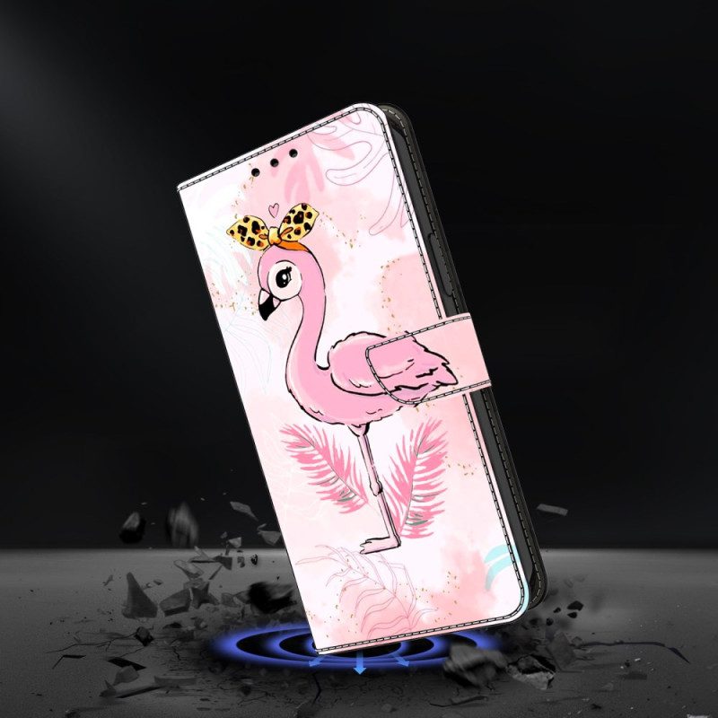 Fodral För Samsung Galaxy S26 Plus Rosa Fågelmotiv
