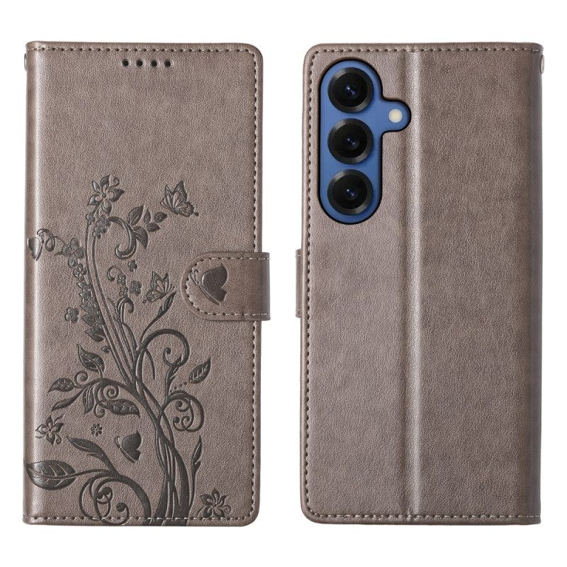 Fodral För Samsung Galaxy S26 Plus Små Blommor