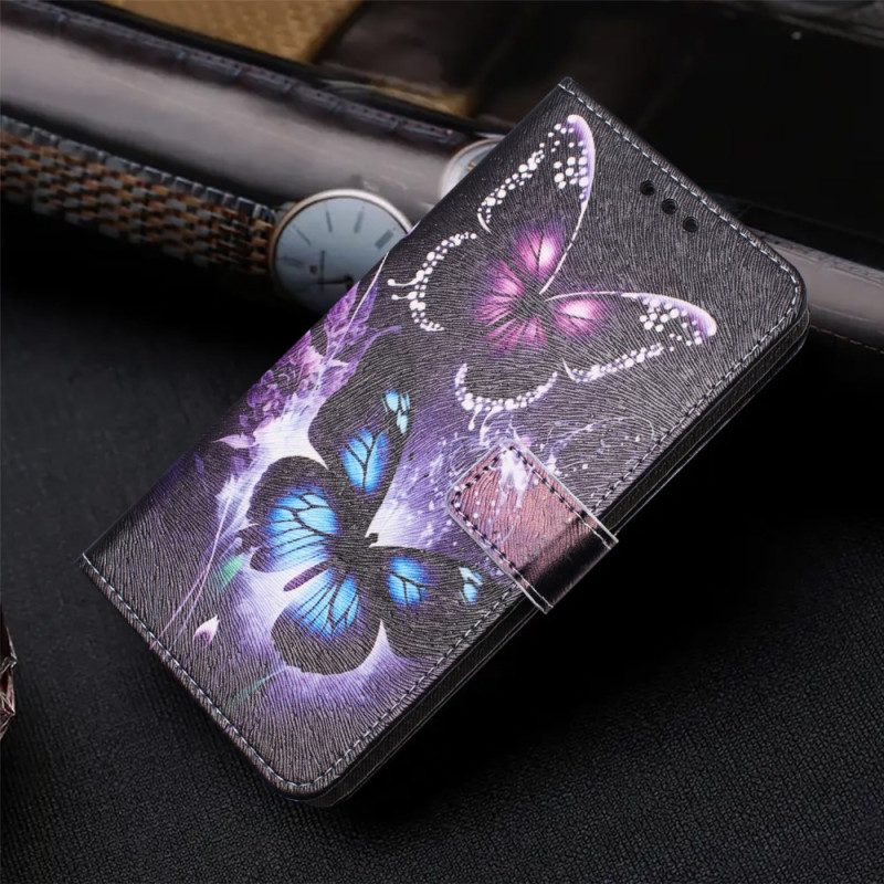 Fodral För Samsung Galaxy S26 Plus Två Fjärilar