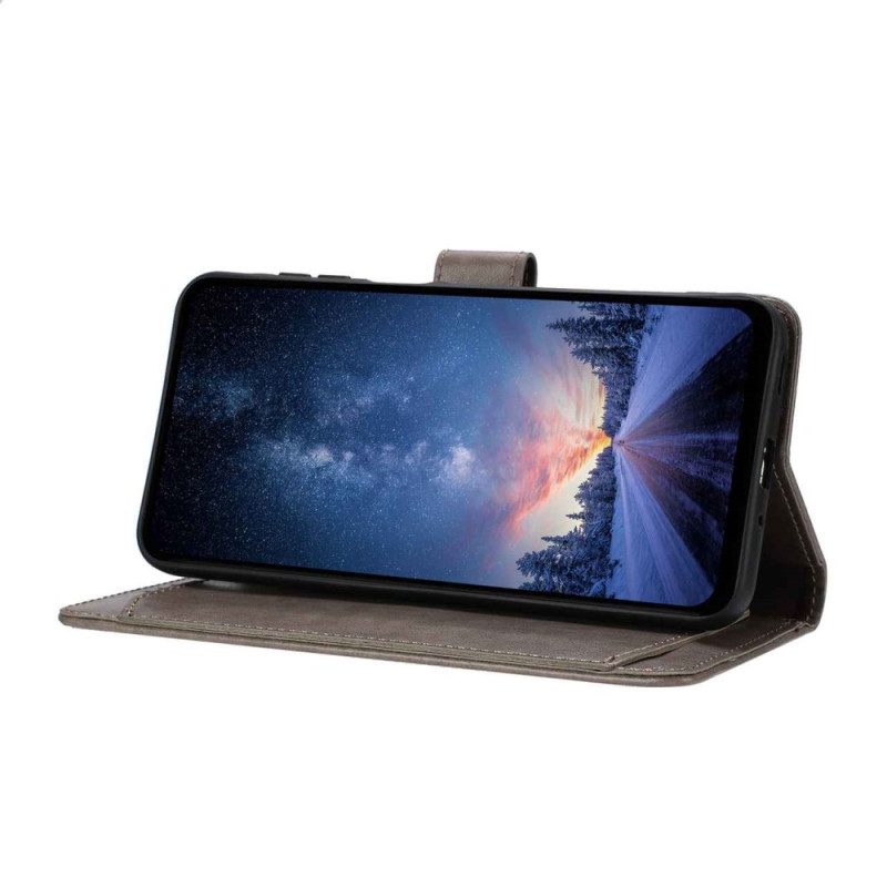 Fodral För Samsung Galaxy S26 Ultra Konstläder Med 8 Kortfack