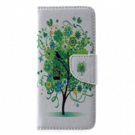 Fodral För Samsung Galaxy S8 Blommande Träd