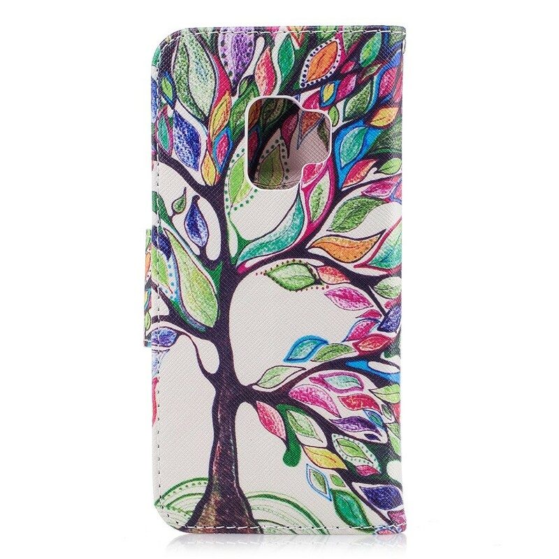 Fodral För Samsung Galaxy S9 Färgat Träd