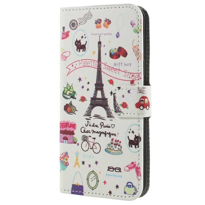 Fodral För Samsung Galaxy S9 Jag Älskar Paris