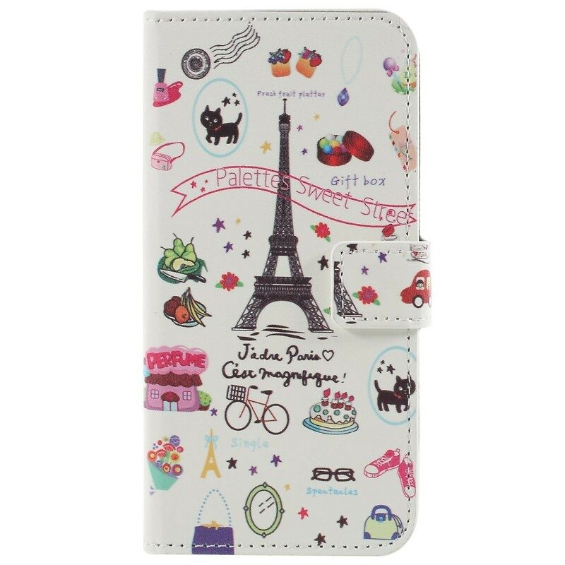Fodral För Samsung Galaxy S9 Jag Älskar Paris