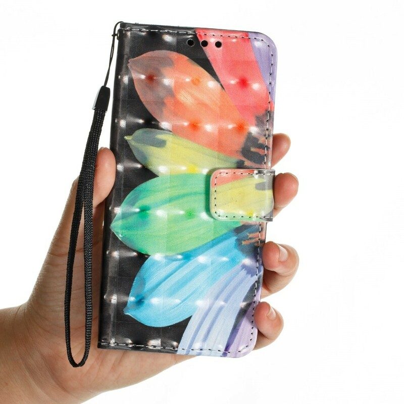 Fodral För Samsung Galaxy S9 Målad Blomma