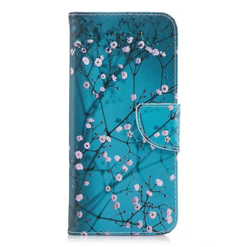 Fodral För Samsung Galaxy S9 Plus Blommande Träd