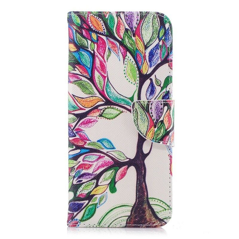 Fodral För Samsung Galaxy S9 Plus Färgat Träd
