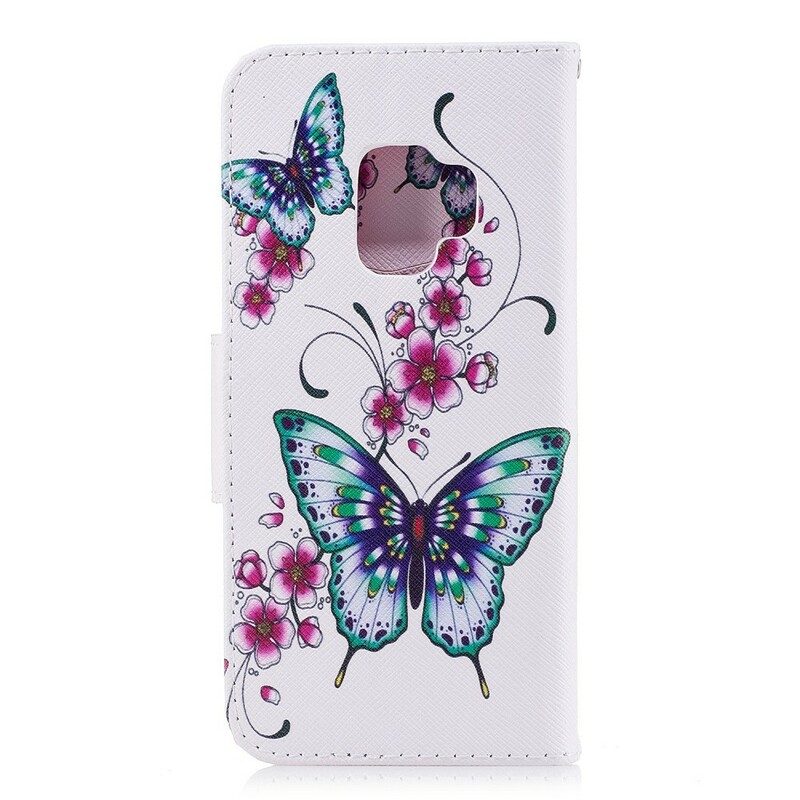Fodral För Samsung Galaxy S9 Underbara Fjärilar