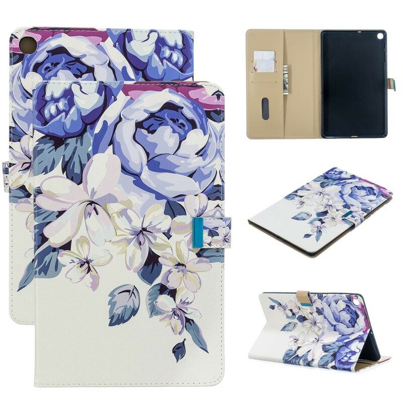 Fodral För Samsung Galaxy Tab A 10.1 (2019) Endast Blommor