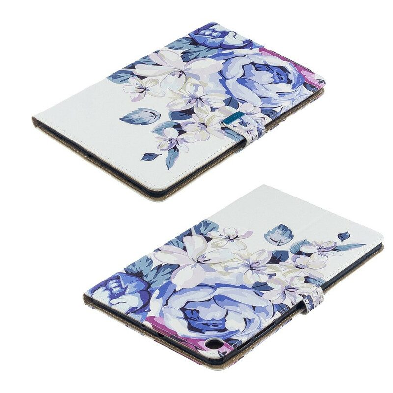 Fodral För Samsung Galaxy Tab A 10.1 (2019) Endast Blommor