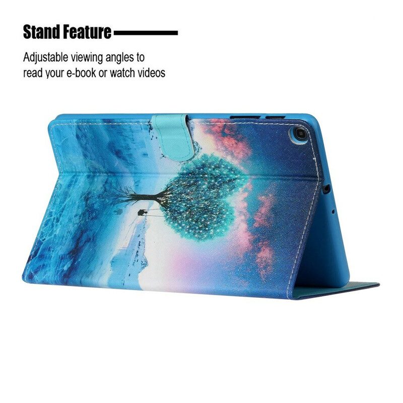 Fodral För Samsung Galaxy Tab A 10.1 (2019) Hjärtträd
