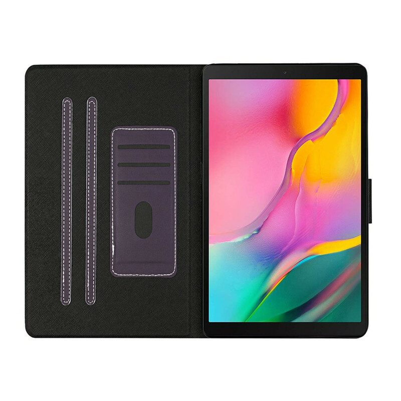 Fodral För Samsung Galaxy Tab A 10.1 (2019) Klassiskt Konstläder
