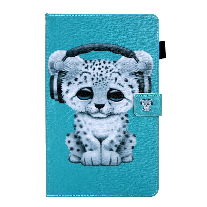 Fodral För Samsung Galaxy Tab A 10.1 (2019) Leopardmusik