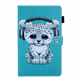 Fodral För Samsung Galaxy Tab A 10.1 (2019) Leopardmusik