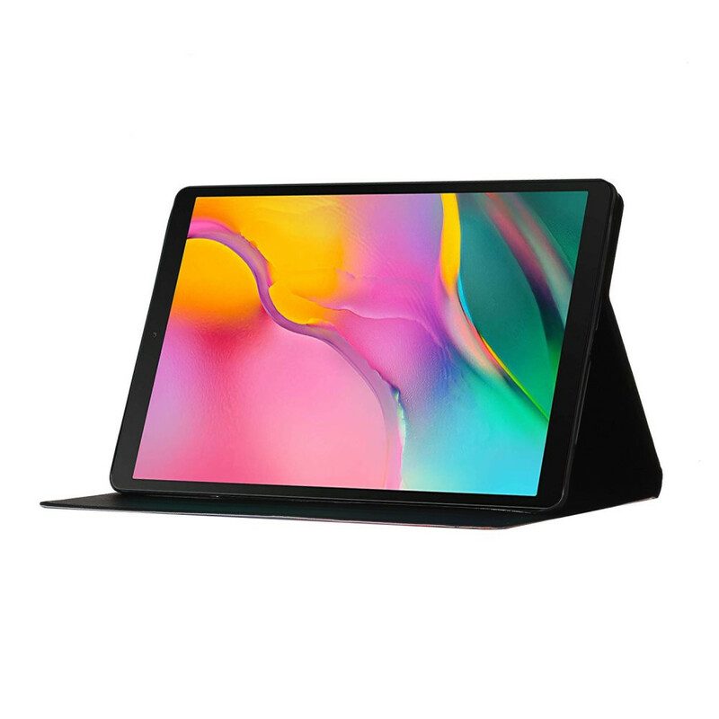 Fodral För Samsung Galaxy Tab A 10.1 (2019) Sjöjungfru Mandala