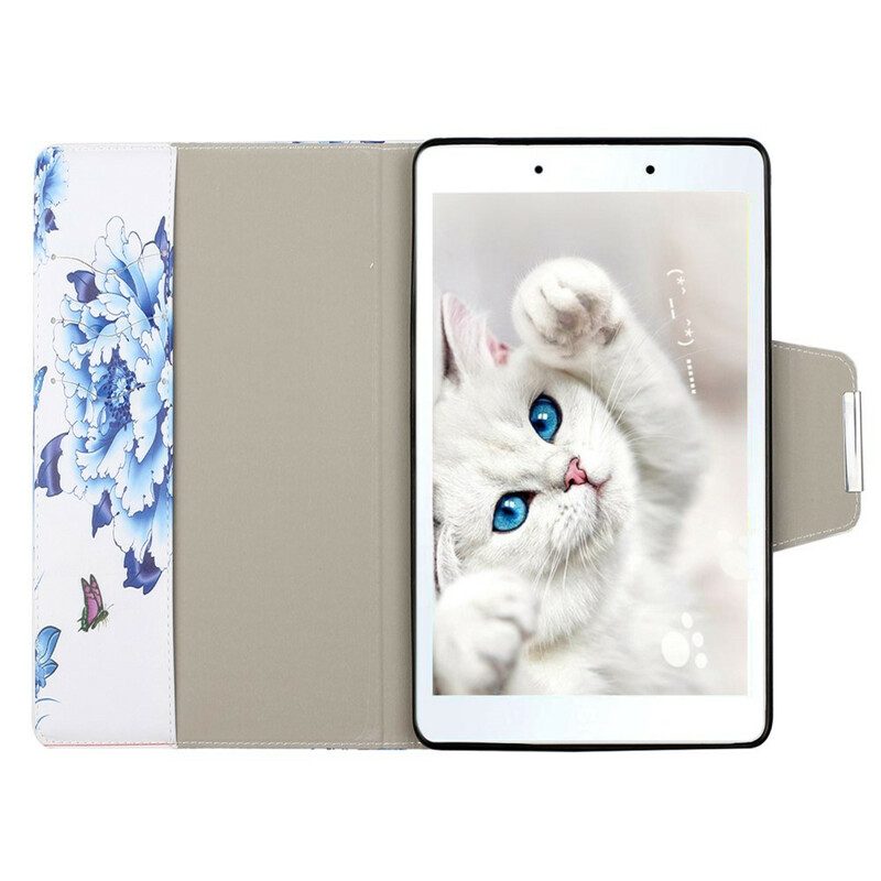 Fodral För Samsung Galaxy Tab A 8" (2019) Blommdekor