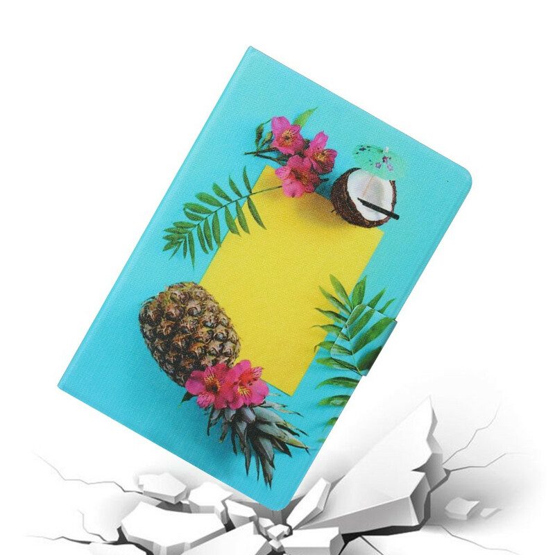 Fodral För Samsung Galaxy Tab A 8" (2019) Exotiska Frukter