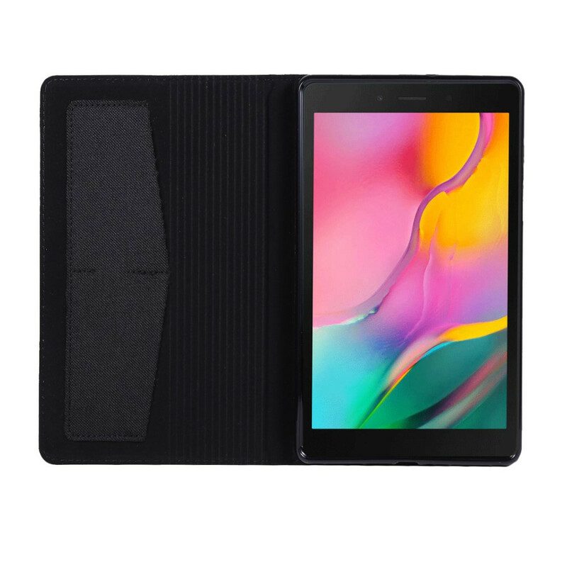 Fodral För Samsung Galaxy Tab A 8" (2019) Vävd Textur