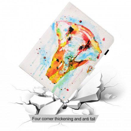 Fodral För Samsung Galaxy Tab A7 Akvarellelefant