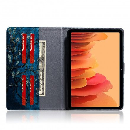 Fodral För Samsung Galaxy Tab A7 Blommande Grenar