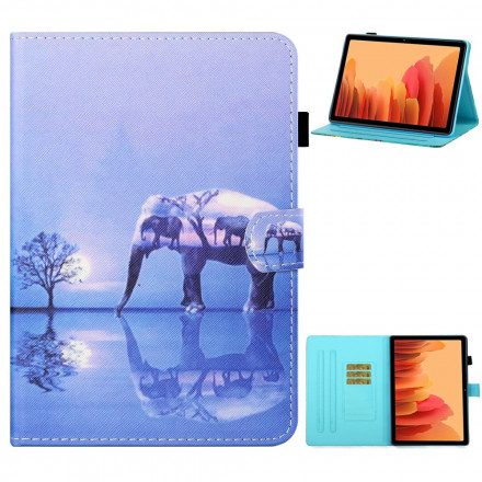 Fodral För Samsung Galaxy Tab A7 Elefantkonst