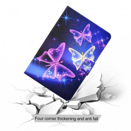 Fodral För Samsung Galaxy Tab A7 Fjärilar