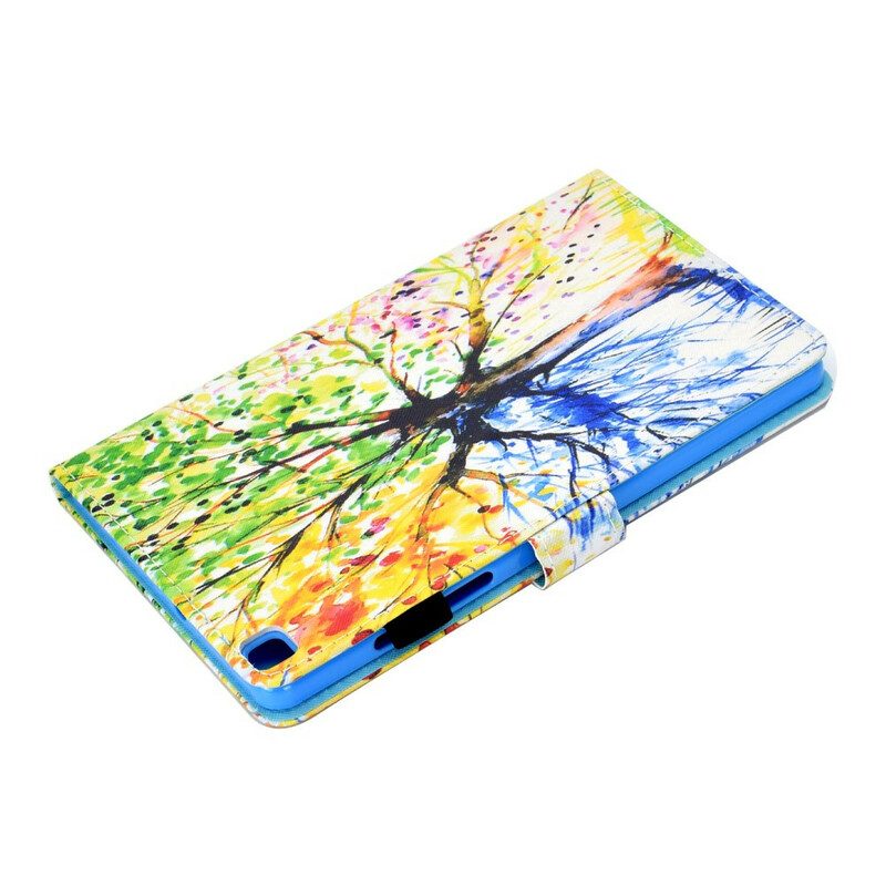 Fodral För Samsung Galaxy Tab A7 Lite Akvarellträd
