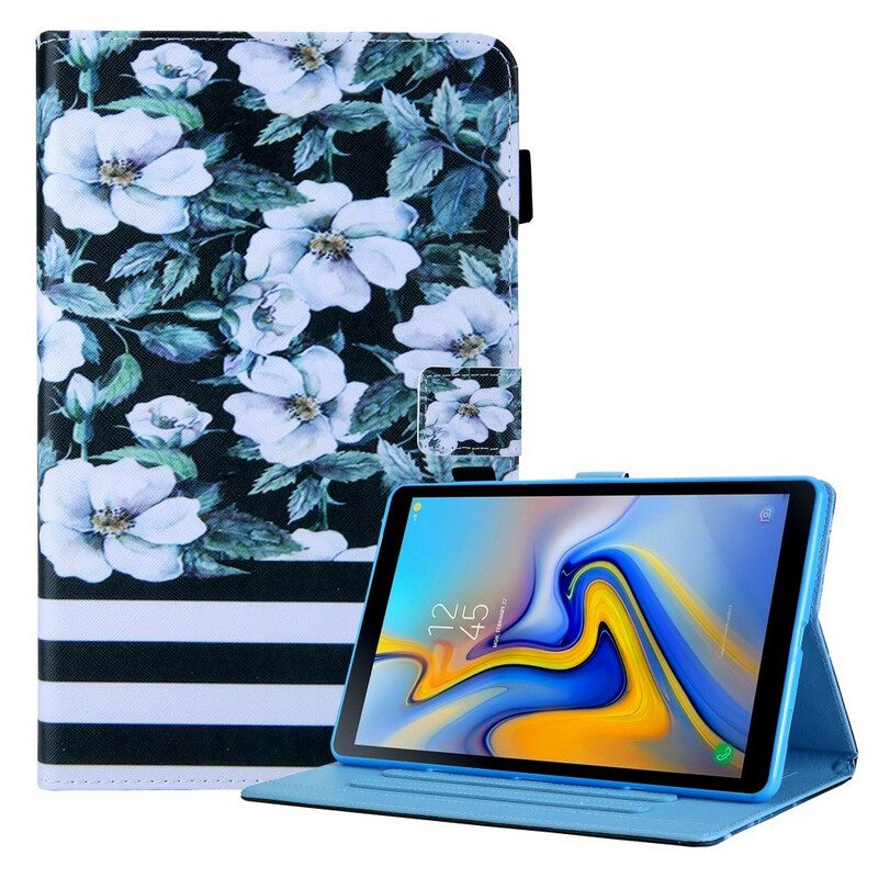 Fodral För Samsung Galaxy Tab A7 Lite Blomsterdesign