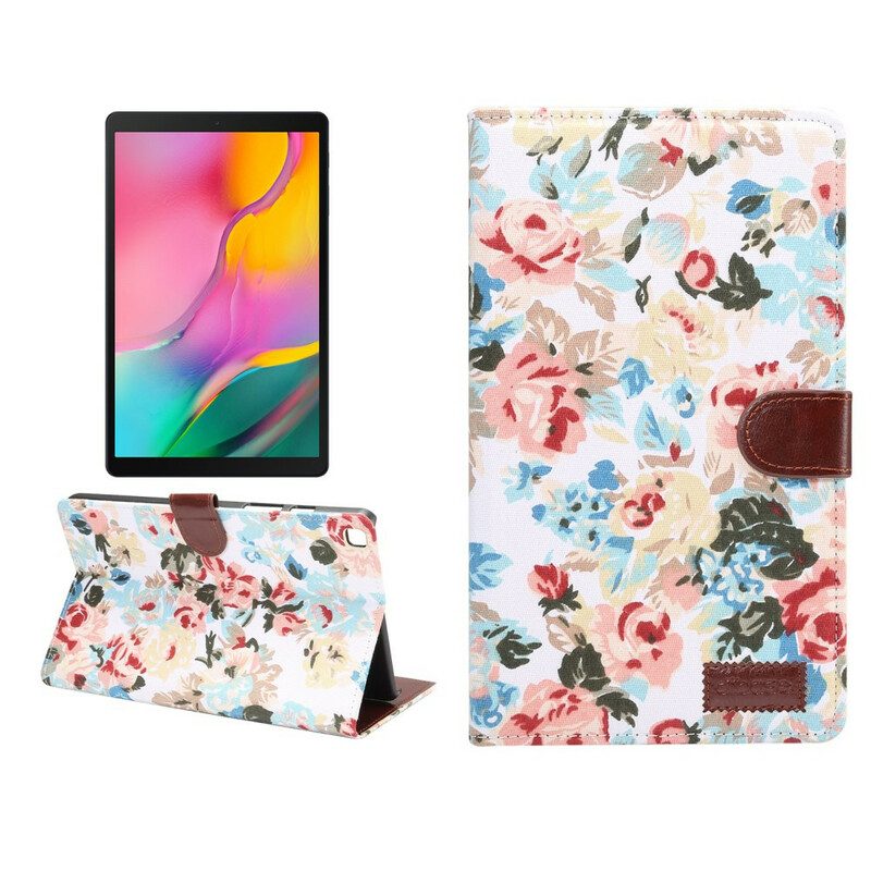 Fodral För Samsung Galaxy Tab A7 Lite Frihetsblommor