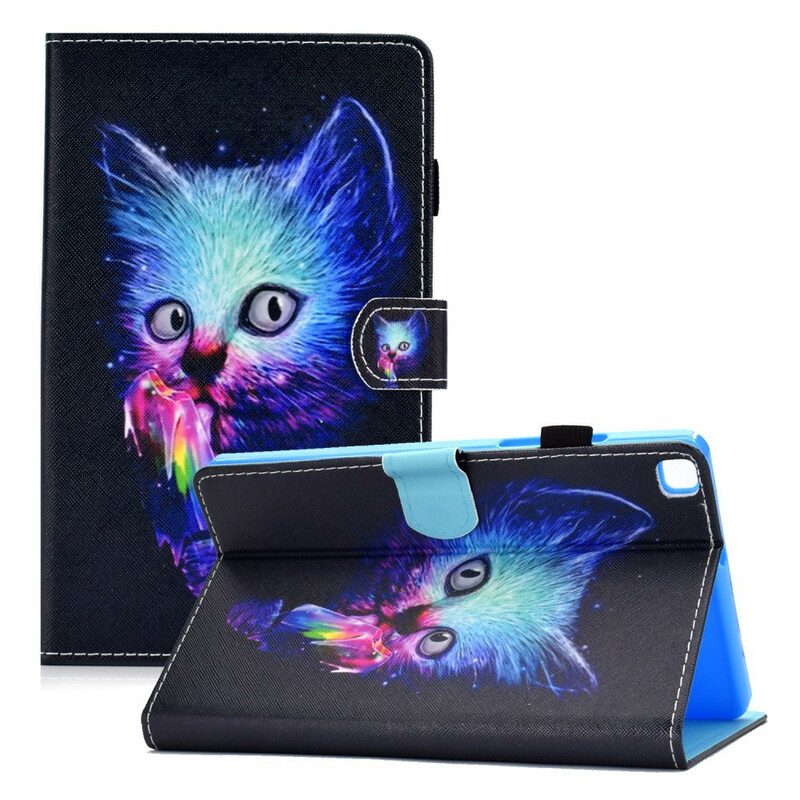 Fodral För Samsung Galaxy Tab A7 Lite Psycho Cat