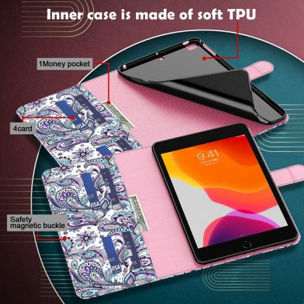 Fodral För Samsung Galaxy Tab A7 Paisley-mönster