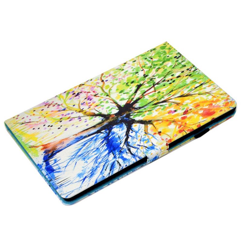 Fodral För Samsung Galaxy Tab A8 Akvarellträd