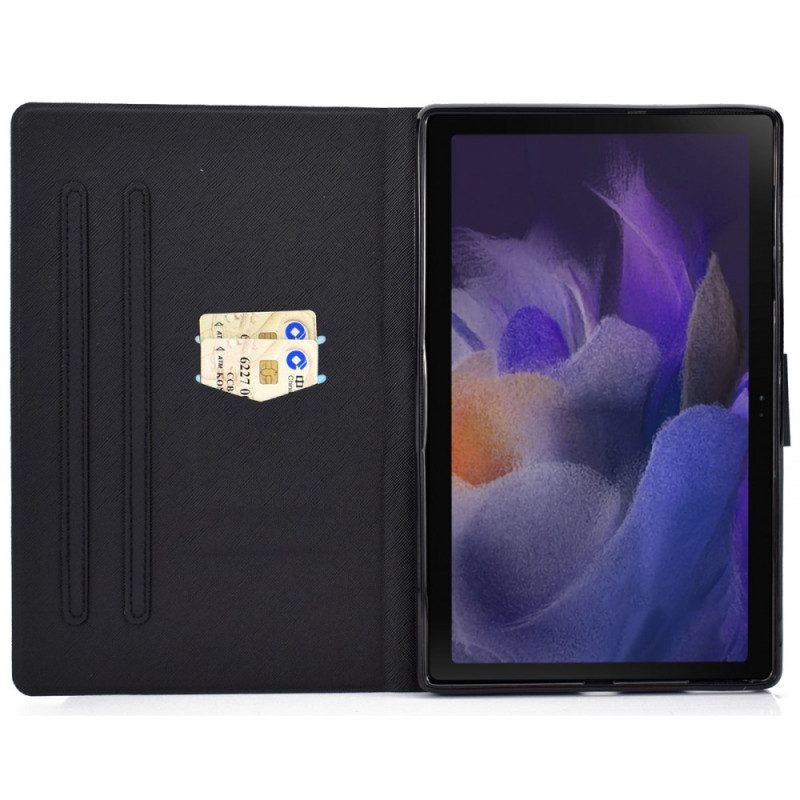 Fodral För Samsung Galaxy Tab A8 Blanka Paljetter