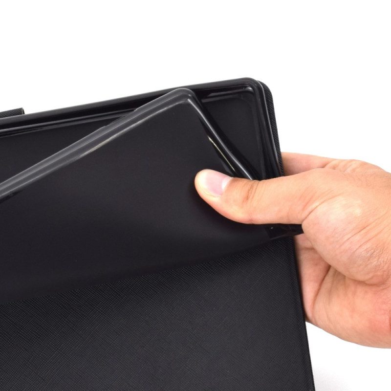 Fodral För Samsung Galaxy Tab A8 Blanka Paljetter