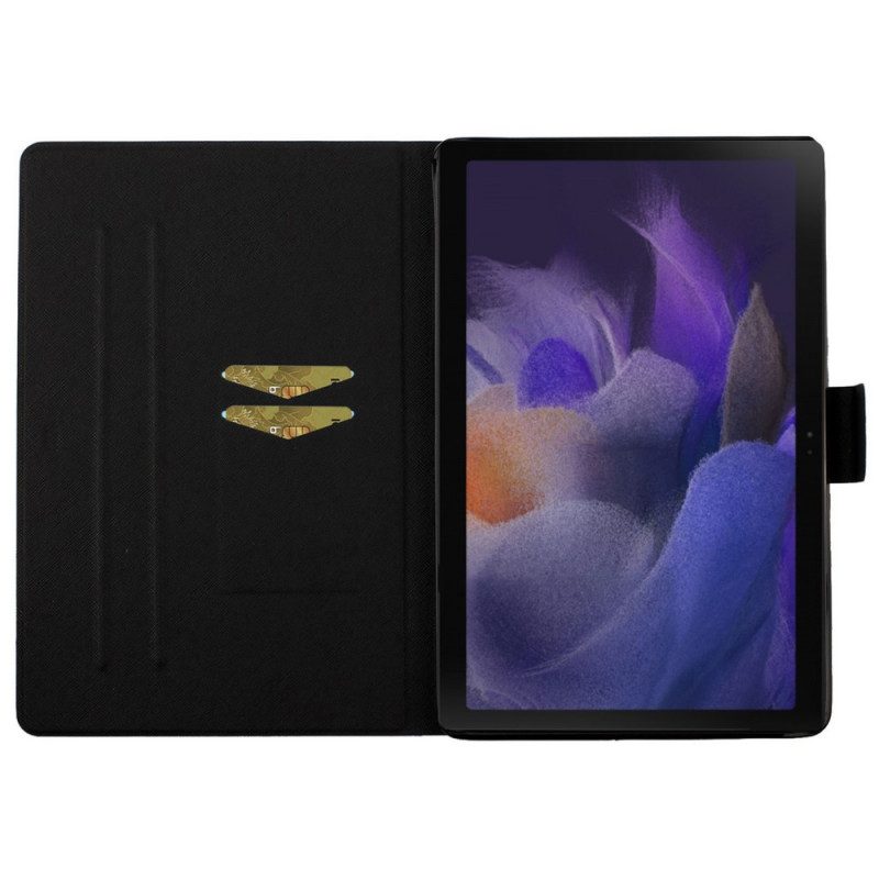 Fodral För Samsung Galaxy Tab A8 Blommor Blommor Blommor