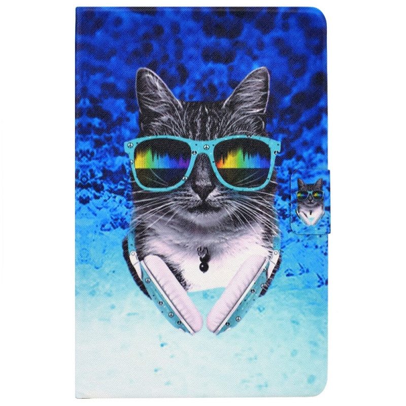 Fodral För Samsung Galaxy Tab A8 Disco Cat