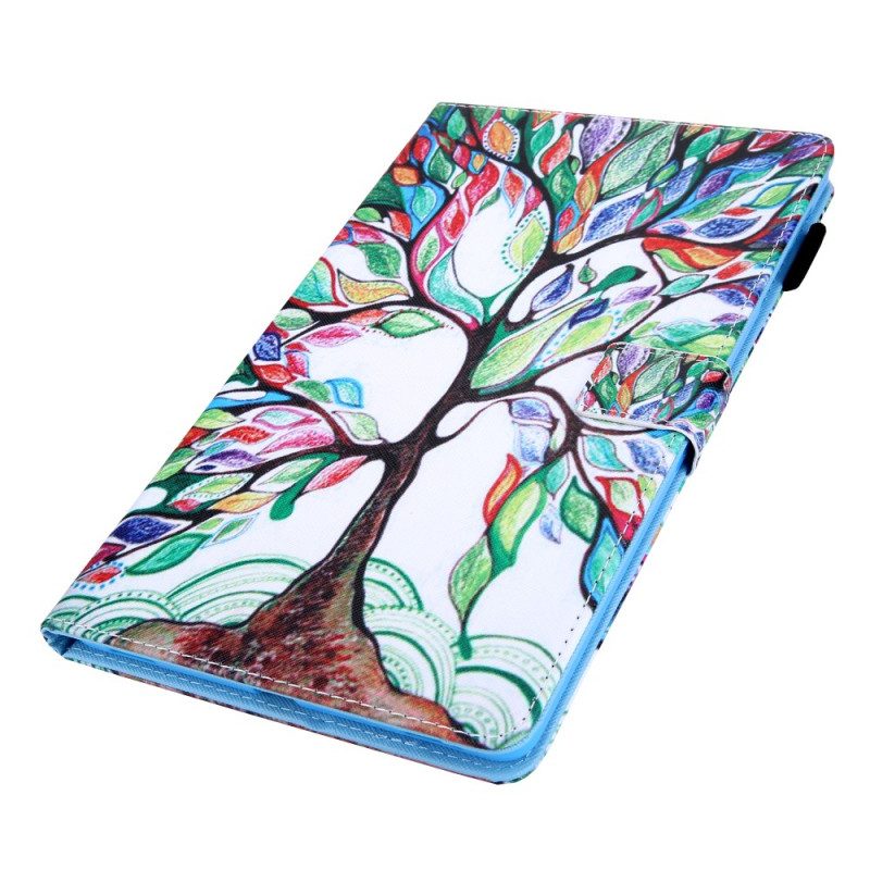 Fodral För Samsung Galaxy Tab A8 Flerfärgat Träd