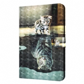 Fodral För Samsung Galaxy Tab A8 Light Spot Cat's Dream