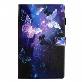 Fodral För Samsung Galaxy Tab A8 Magiska Fjärilar
