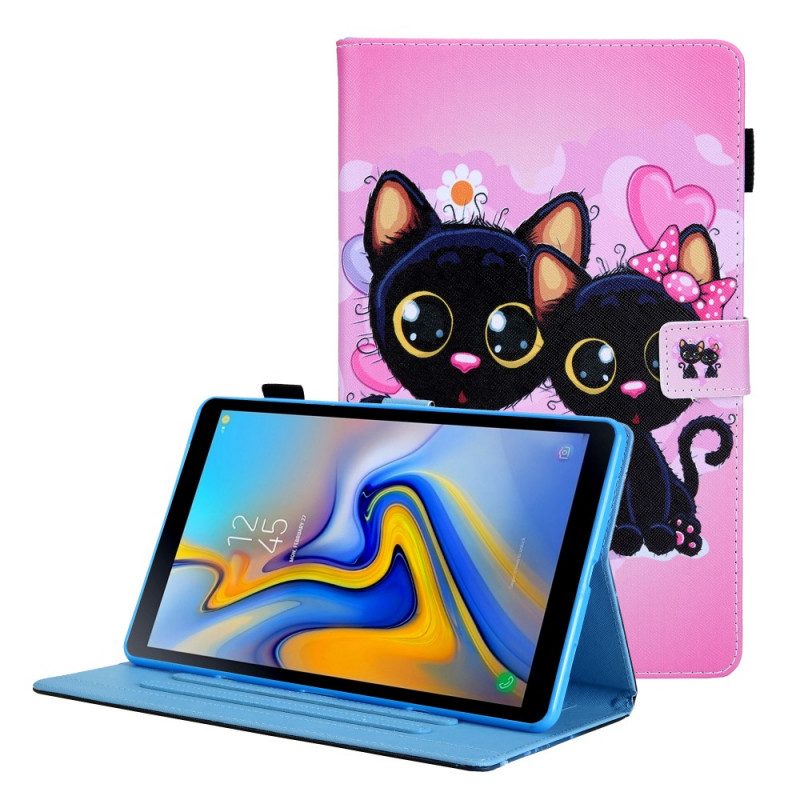 Fodral För Samsung Galaxy Tab A8 Par Katter