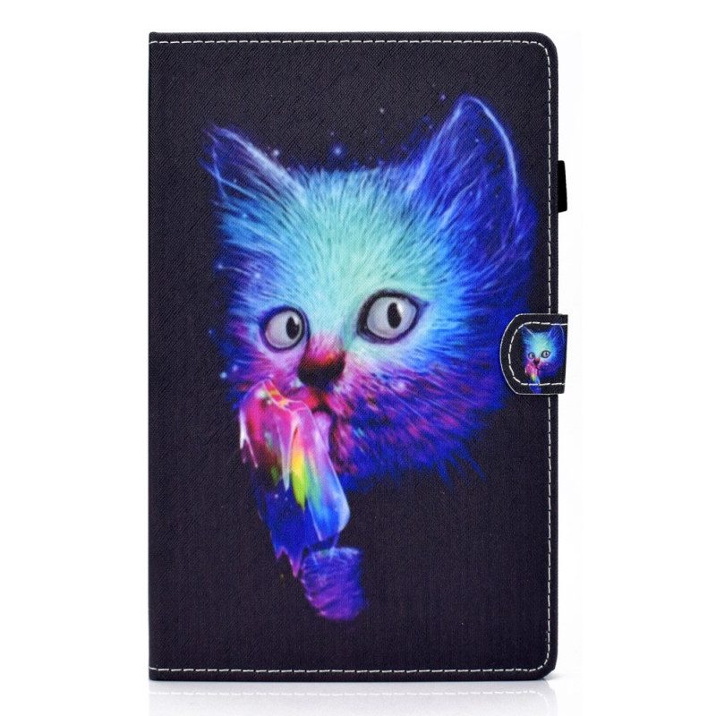 Fodral För Samsung Galaxy Tab A8 Psycho Cat