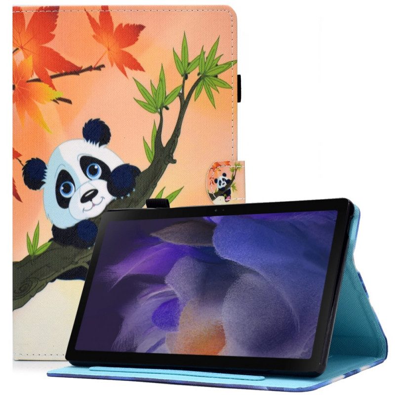 Fodral För Samsung Galaxy Tab A8 Söt Panda