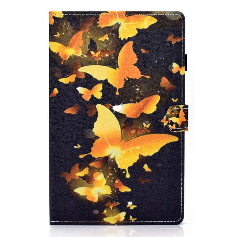 Fodral För Samsung Galaxy Tab A8 Unika Fjärilar