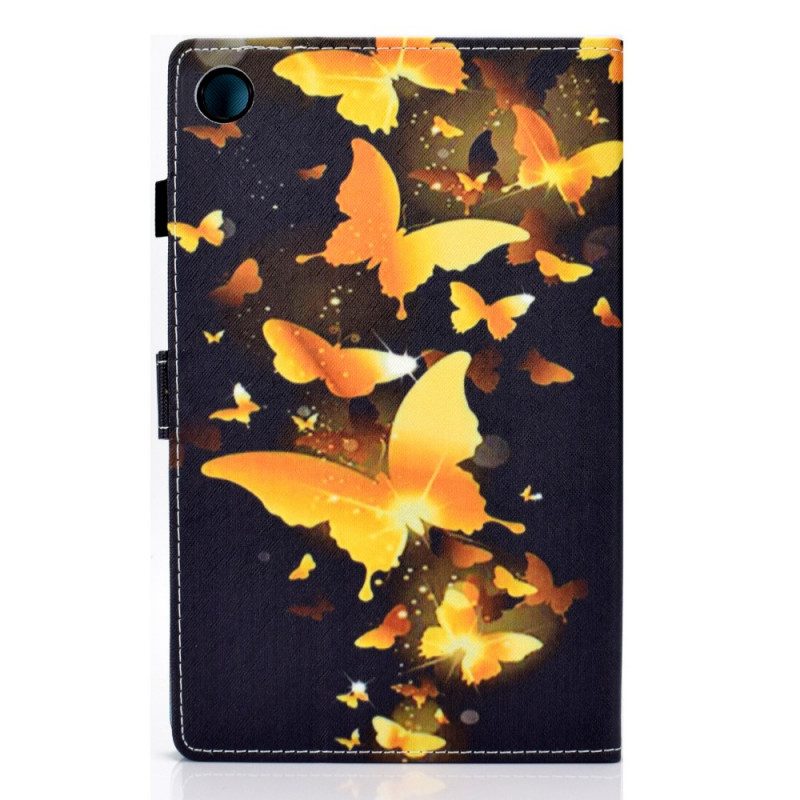 Fodral För Samsung Galaxy Tab A8 Unika Fjärilar