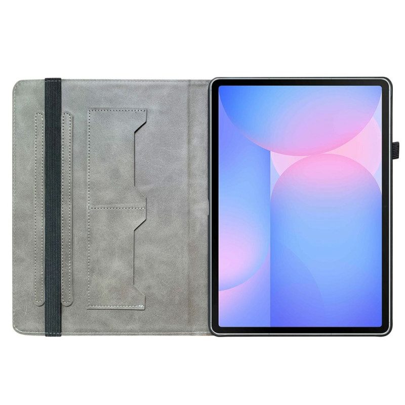 Fodral För Samsung Galaxy Tab S10 Fe Plus Färgglada Solrosor