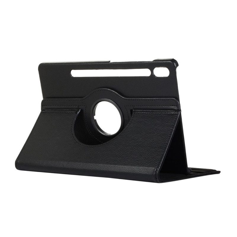 Fodral För Samsung Galaxy Tab S10 Fe Roterande Med Elastiskt Band