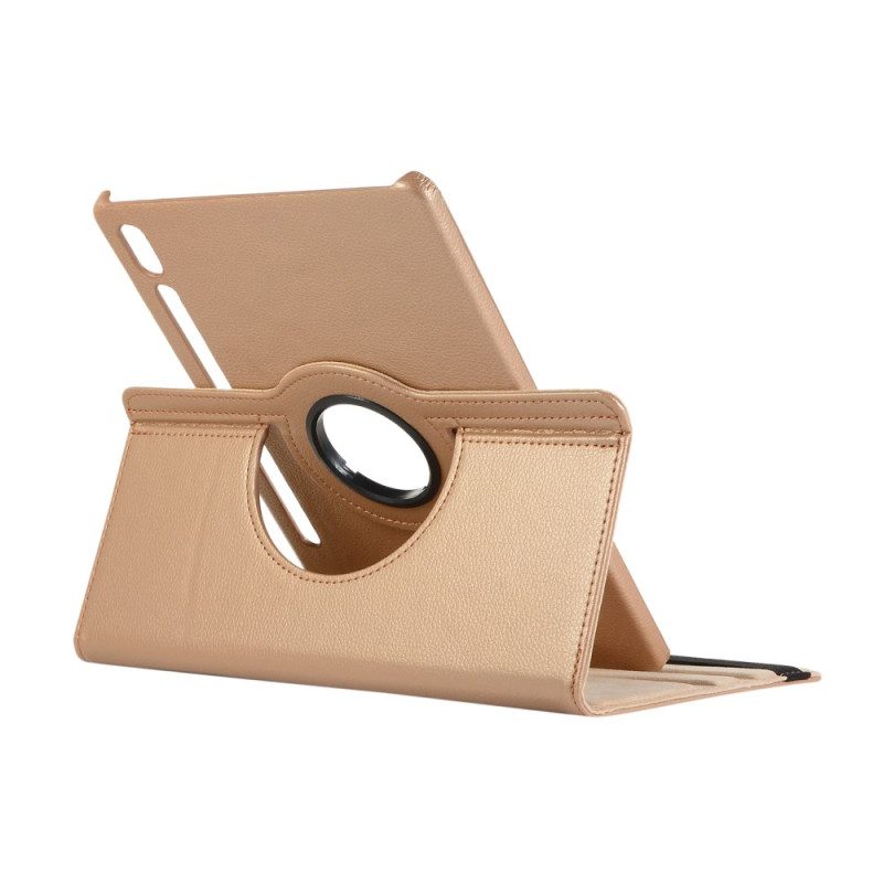 Fodral För Samsung Galaxy Tab S10 Fe Roterande Med Elastiskt Band