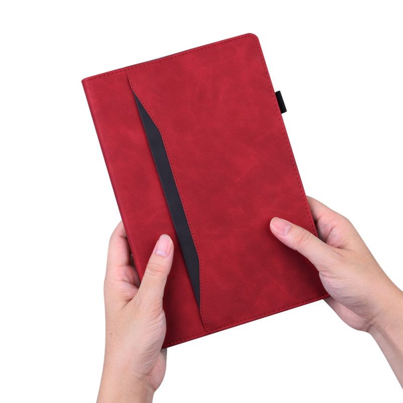 Fodral För Samsung Galaxy Tab S10 Fe Stylushållare Och Framficka